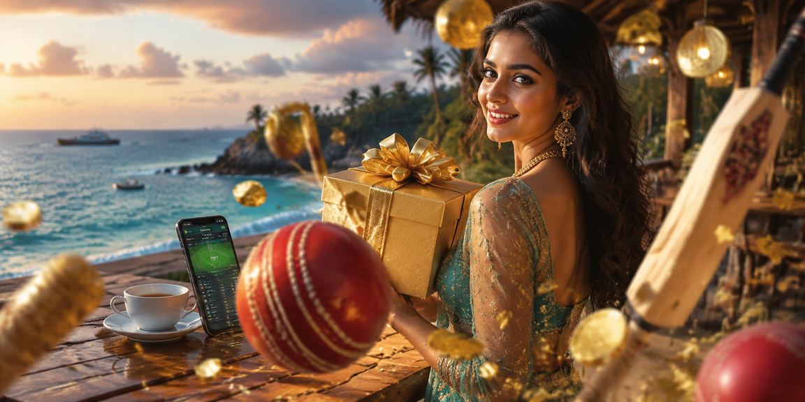 সেন্ট মার্টিন সাগরের তীরে ক্রিকেট বাজির দৃশ্য